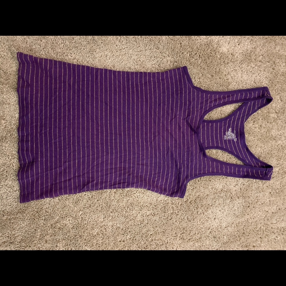 Purple Racerback Tank